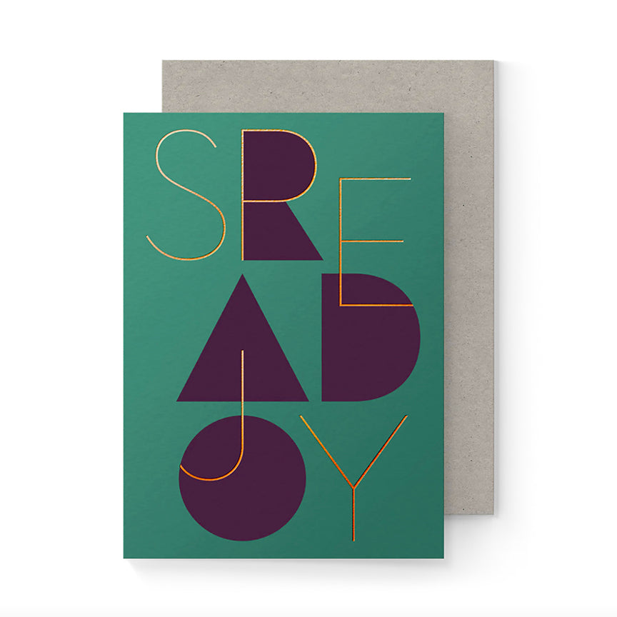 FOLDED CARD | SPREAD JOY