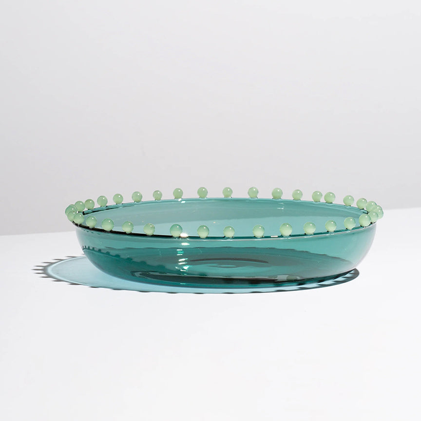 GLASS PEARL PLATTER