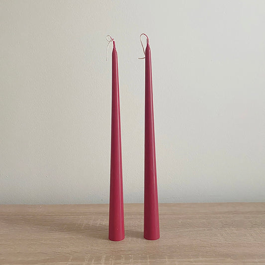 VEGAN TALL TAPERED CANDLESTICKS | SET OF TWO