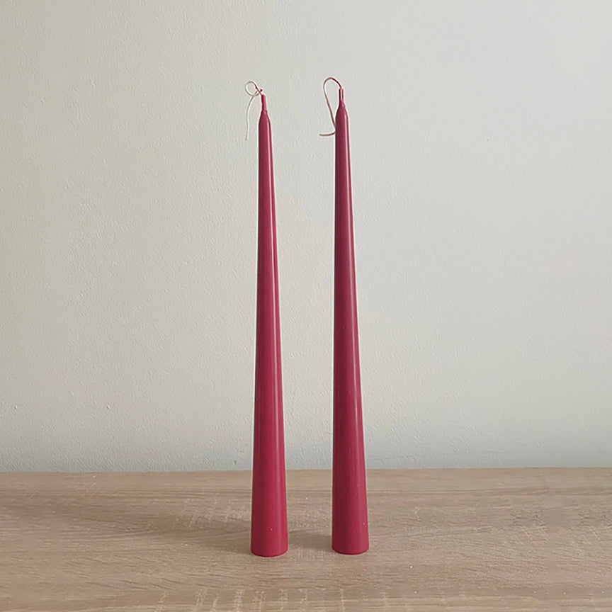 VEGAN TALL TAPERED CANDLESTICKS | SET OF TWO