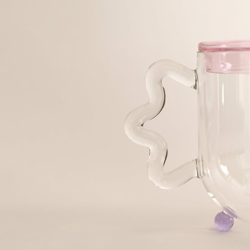 BLOOM GLASS TEAPOT