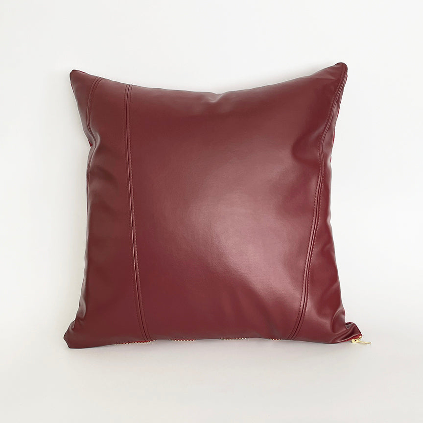 PILAR ACCENT PILLOW | VEGAN CACTUS LEATHER